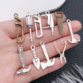 Blue Hand Tool Metal Charms with 27 Listed Options view 3