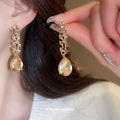 Three Gold Or Silver Branch Crystal Necklace And Earring Sets view 4