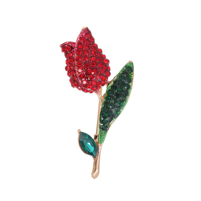 Printed specification view of an enamele brooch