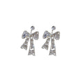 Crystal Bow Statement Jewelry in Earrings and Necklace Styles view 5