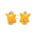 Miniature Resin Pig Cat Frog and Animal Hook Earrings in Twelve Designs view 7
