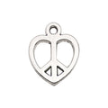 Metallic Heart and Letter Metal Charms with 18 Listed Options view 6