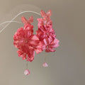 Pink Floral Statement Earrings in Twenty Distinct Designs view 6