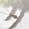 Rhinestone Hamsa Hand Evil Eye Pendant Necklaces Eight Styles view 8