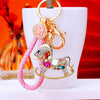 Pink-Cord Rocking-Horse