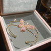 Gold Pink Cuff