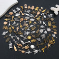 Black Wine Theme Metal Charms with 6 Listed Options view 3