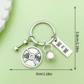 Fitness Charm Keychains Featuring Fitness Across 17 Pictured Variations view 8