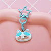 Blue Lucky Cat
