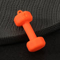 Mini Gym Dumbbell Shaped Charm Pendants in Ten Colors view 2