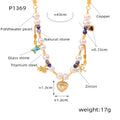 Pearl and Gemstone Charm Necklace in Three Pendant Designs view 7