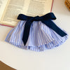 Blue Bow Clip