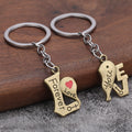 Forever Love You Matching Keychain Pair In Three Colors view 3
