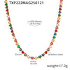 Gold Multicolor Necklace