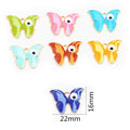 Colorful Butterfly Charms In 8 Styles For Jewelry Making view 3