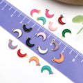 Gold-Tone Moon Metal Charms with 17 Listed Options view 4