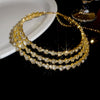 Gold Crystal Choker
