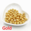 Filigree Round Metal Beads in Six Finishes and Four Sizes view 6