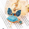 Jeweled Angel Character Keychains in Four Pictured Designs and Colors view 9