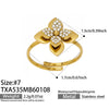 Gold Flower Ring