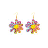 Multicolor Woven Daisies