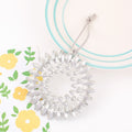 Marquise Rhinestone Circular Christmas Wreath Hangers 2 Colors view 4
