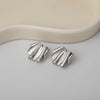 Silver Folded Fans