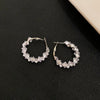 Crystal Hoops