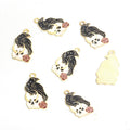 Polished Silver Gold Decorative Alloy Charms in 6 Styles view 3