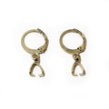 Earring Hooks With Pinch Bails in Twelve Finish and Hook Styles view 8