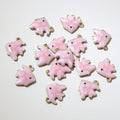 Small Enamel Fish Charms in Nine Color Options for Jewelry Making view 8