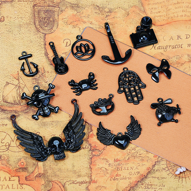 Punk Style Alloy Charm Pendant for DIY Necklace