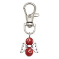 Beaded Guardian Angel Keychain Silver Clasp Nine Styles view 6