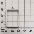 Zinc Alloy Teardrop Heart Hollow Charm Pendants Style 6617 for DIY Bracelet Necklace Jewelry Making