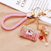Pink Braided-Jeweled-Perfume-Purse
