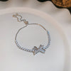 Silver Crystal Bow