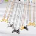Two Piece Magnetic Game Controller Pendant Couple Necklace Sets view 1