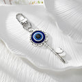 Silver Tone Blue Evil Eye Lobster-Clasp Charms in Eleven Designs and Set view 12