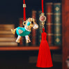 Sky-Blue Heart-Horse Hanger