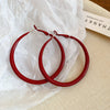 Deep Red Hoop