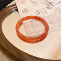 Round Band Jade-Look Bangles Sixteen Mottled Color Styles view 6