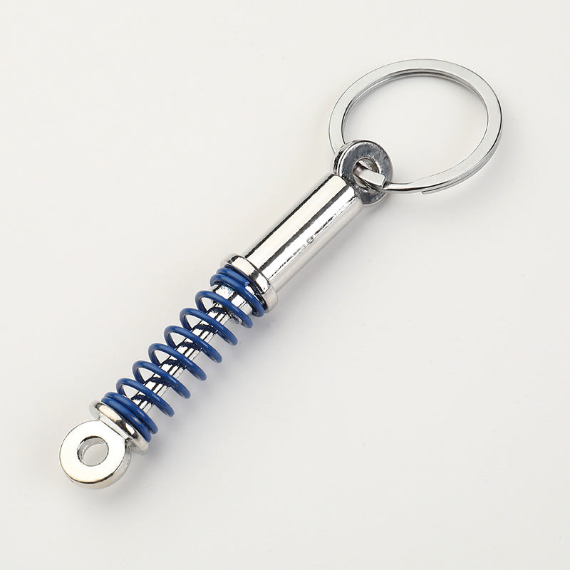 Turbo Gear Shift Wheel Brake Disc Shock Caliper Metal Keychain