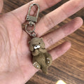 Koala Otter and Flamingo Animal Clip Keychains in Five Designs view 7