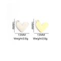 Colorful Enamel Heart Jewelry Components For DIY Earrings And Bracelets Charms view 2