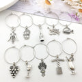 Metallic Flower Metal Charms with 5 Listed Options view 8