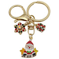 Christmas Charm Keychains Featuring Green Butterfly Across 81 Pictured Variations view 6