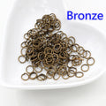 Closed Round Jewelry Connector Rings in Assorted Sizes and Finishes view 4