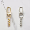 Metal Swivel Clasps in Gold and Silver, Six Chain and Heart Styles view 2