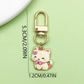 Cat Charm Keychains Featuring Cat Across 51 Pictured Variations view 10