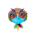 Owl Crystal Two Designs Metal Brooch Pin 3.8 x 4.3 cm view 6